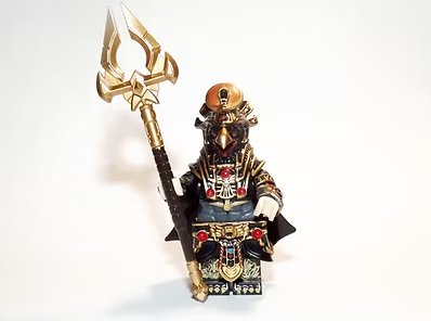 Amon Ran Egyptian God Deluxe Egypt History Minifigure US Seller