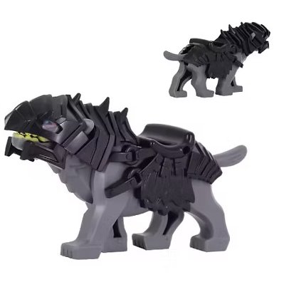 Grey Orc Wolf in Armor LOTR Lord of the Rings Hobbit Minifigure US Seller