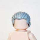 Grey Pony Tail Male Hair Minifigure US Seller