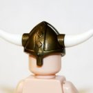 Viking Helmet Gold Military Armor DIY Minifigure US Seller