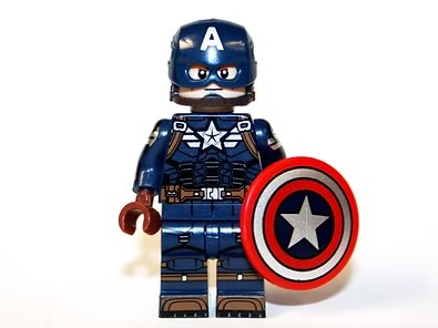 Captain America Marvel MCU Blue Minifigure US Seller