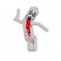 Horror Zombie Air Dancer Inflatable Dancing Man Cartoon Minifigure US Seller