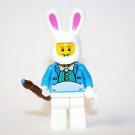 Easter Bunny Rabbit Holiday Boy in Suit V2 Minifigure US Seller