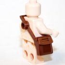 Satchel Pack Brown Minifigure US Seller