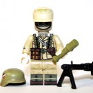 German Afrika Korps MG 42 V2 WW2 Army Minifigure US Seller