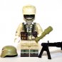 German Afrika Korps MG 42 V2 WW2 Army Minifigure US Seller