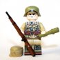 German Afrika Korps Rifle V2 WW2 Army Minifigure US Seller