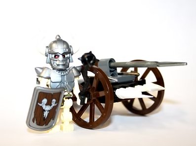 Skeleton Warrior with Ram Minifigure US Seller
