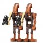Battle Droid pack of 2 Brown Star Wars Minifigure US Seller
