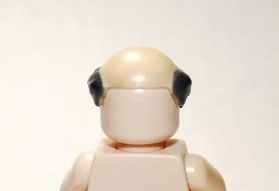 Bald Grey Hair for Minifigure US Seller