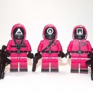 Game Manager set Squid Game Netflix Horror TV Show Minifigure US Seller