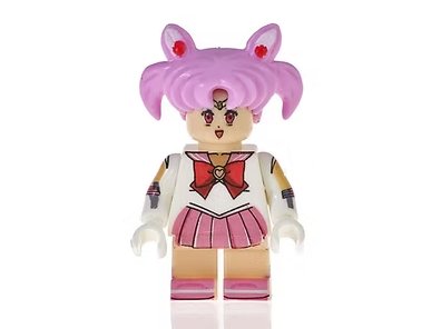 Chibiusa Sailor Moon Cartoon Comic Minifigure US Seller