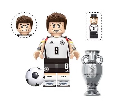 Toni Kroos Soccer player World Cup V3 Minifigure US Seller