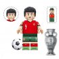 Cristiano Ronaldo Soccer player World Cup Red Green V2 Minifigure US Seller