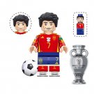 Alvaro Morata Soccer player World Cup V3 Minifigure US Seller