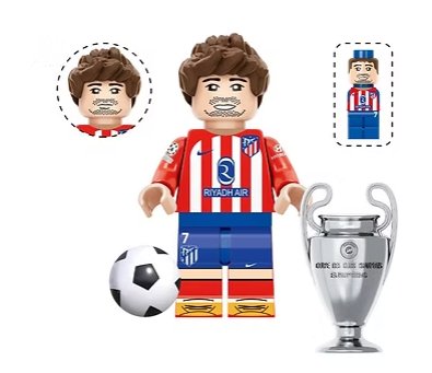 Griezmann Soccer player World Cup V2 Minifigure US Seller