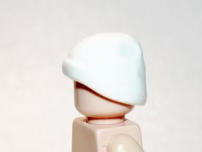 Stocking Cap White pat Piece for Minifigure US Seller