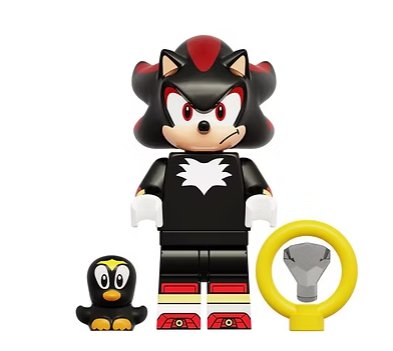 Shadow Sonic the Hedgehog 3 Movie Minifigure US Seller