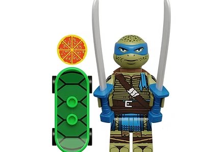 Leonardo TMNT Movie Minifigure US Seller