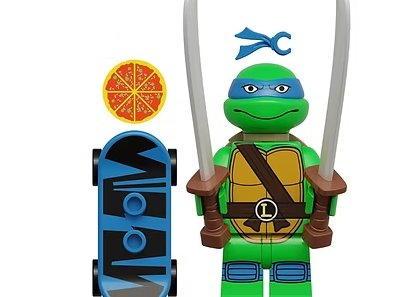 Leonardo TMNT Cartoon Minifigure US Seller