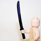Katana Samurai Sword Purple Blade Weapon For Minifigure US Seller
