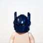 Robot Helmet Blue Sci-Fi military DIY for Minifigure US Seller