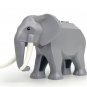 Elephant Big Tusks Jungle Animal Minifigure US Seller