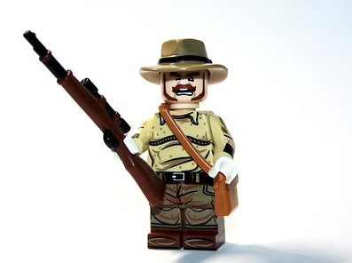 Explorer Big Game Hunter Minifigure US Seller