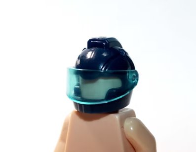 Space Helmet Blue Sci-Fi for Minifigure US Seller