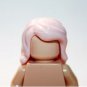 Light Pink Wavy Long Female Hair for Minifigure US Seller