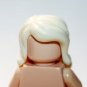 White Wavy Long Female Hair for Minifigure US Seller
