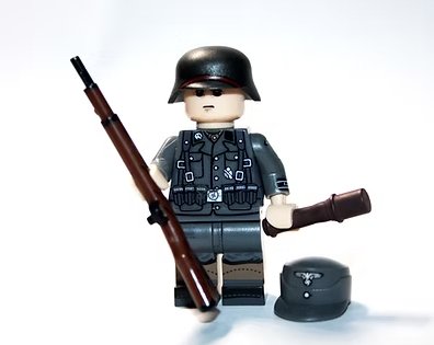German Waffen SS with Mauser WW2 Army Minifigure US Seller