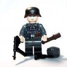 German Waffen SS Officer with MP40 WW2 Army Minifigure US Seller