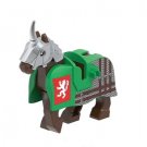 Thomas Grey Knight War Horse Animal Minifigure US Seller