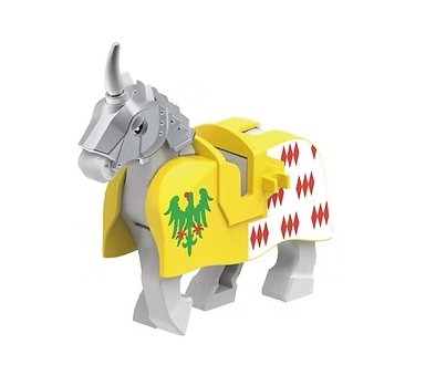 Thomas Montagu Knight War Horse Animal Minifigure US Seller