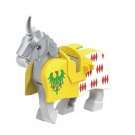 Thomas Montagu Knight War Horse Animal Minifigure US Seller