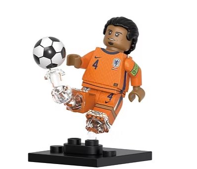 Virgil Soccer player World Cup Deluxe Minifigure US Seller
