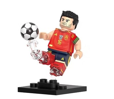Rodrigo Soccer player World Cup Deluxe Minifigure US Seller