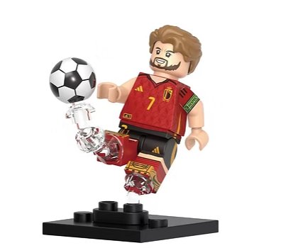 De Bruyne Soccer player World Cup Deluxe Minifigure US Seller