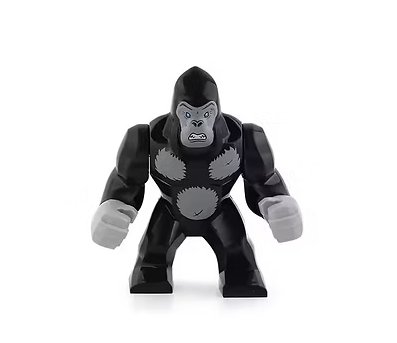 Gorilla BIG Jungle Animal Minifigure US Seller