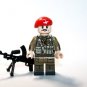British Airborne Paratrooper Soldier Machine Gunner WW2 Minifigure US Seller