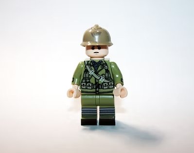 French Infantry Army Soldier WW2 Minifigure US Seller