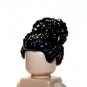Black Styled Female Hair for Minifigure US Seller