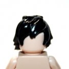Long Wild Black Male Hair for Minifigure US Seller