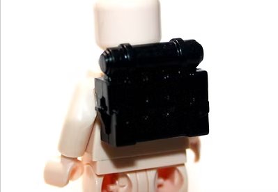 Black Explorer Rucksack Backpack for Minifigure US Seller
