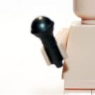 Silver Microphone for singer Minifigure US Seller
