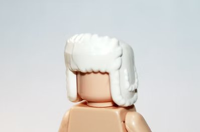 White Fur Hat for Minifigure US Seller