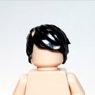 Black Shaggy Male Hair for Minifigure US Seller