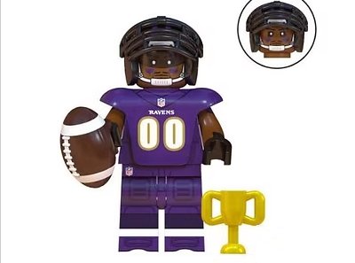 Baltimore Ravens V2 Football NFL Player Minifigure US Seller