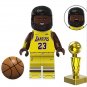 Lebron James Yellow Outfit Basketball Player Minifigure US Seller
